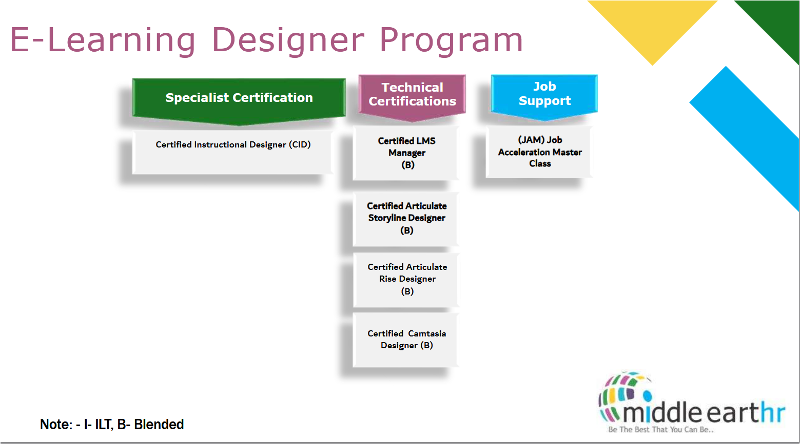 Global L&D Business Partner ProgramGlobal E-Learning Designer Program